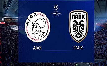 Soi kèo Ajax vs PAOK, 01h30 ngày 14/8