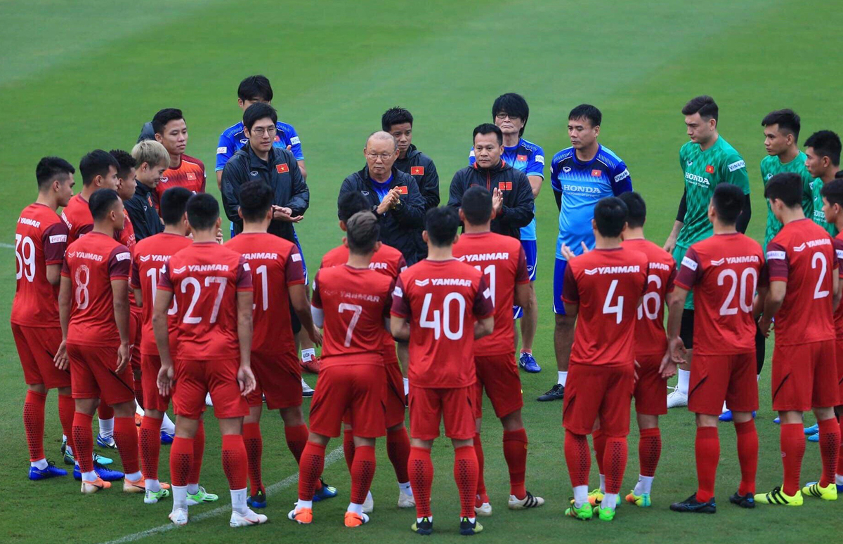 Đội hình bóng đá Việt Nam trước Sea Game 30