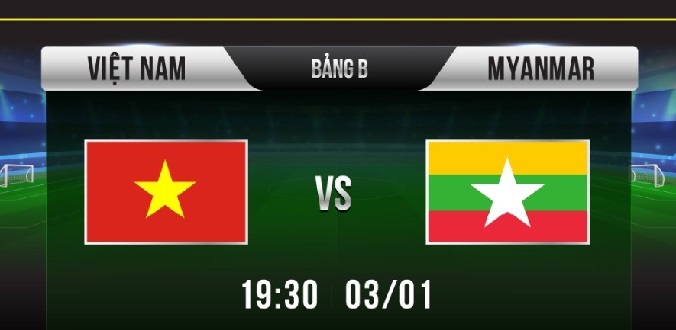 Nhận định - Soi kèo bóng đá Việt Nam vs Myanmar hôm nay, 19h30 ngày 3/1 