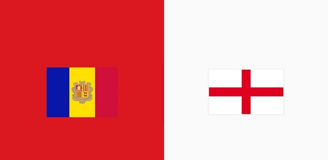 Kèo nhà cái Andorra vs Anh hôm nay, 23h00 ngày 7/6