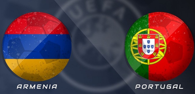 Tỷ lệ kèo Armenia vs Bồ Đào Nha hôm nay, 23h00 ngày 6/9