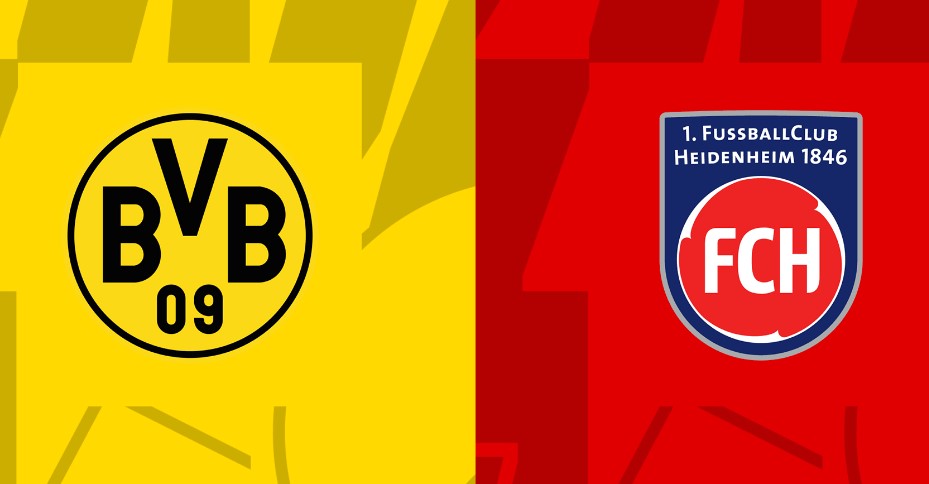 Nhận định nhà cái Dortmund vs Heidenheim hôm nay, 23h30 ngày 1/2