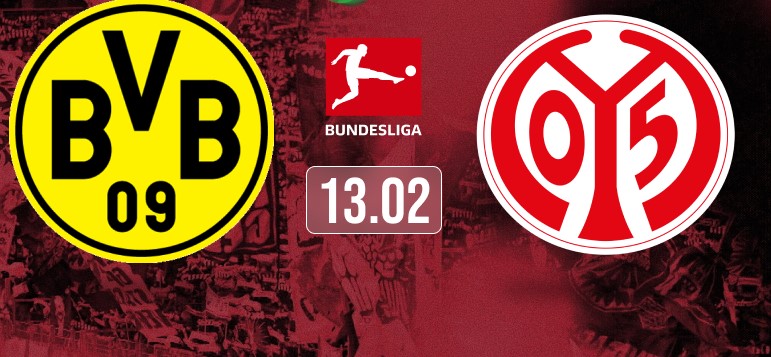 Kèo nhà cái Dortmund vs Mainz hôm nay, 2h30 ngày 14/2