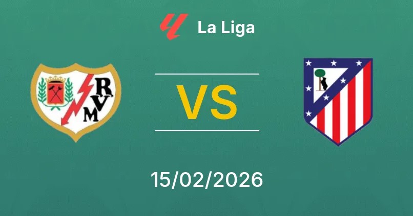 Kèo nhà cái Vallecano vs Atletico Madrid hôm nay, 22h15 ngày 15/2