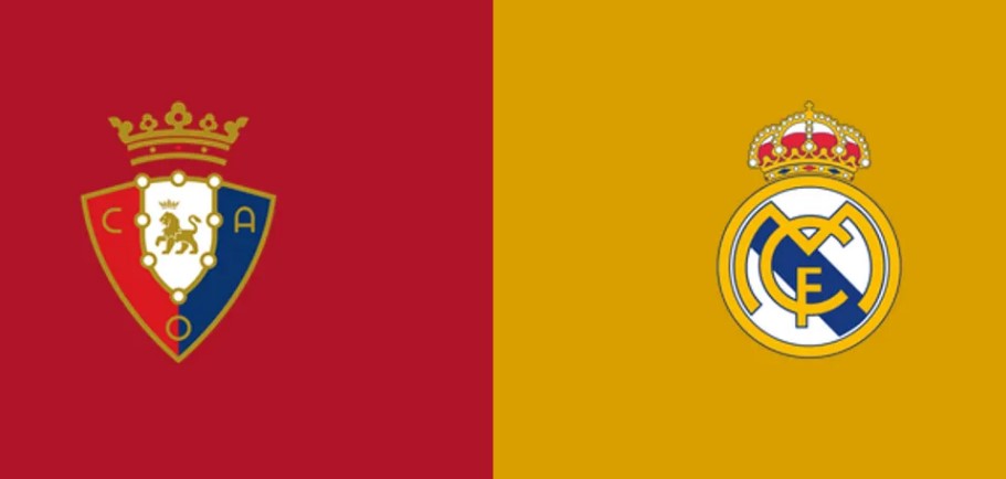 Tỷ lệ kèo Osasuna vs Real Madrid hôm nay, 0h30 ngày 22/2