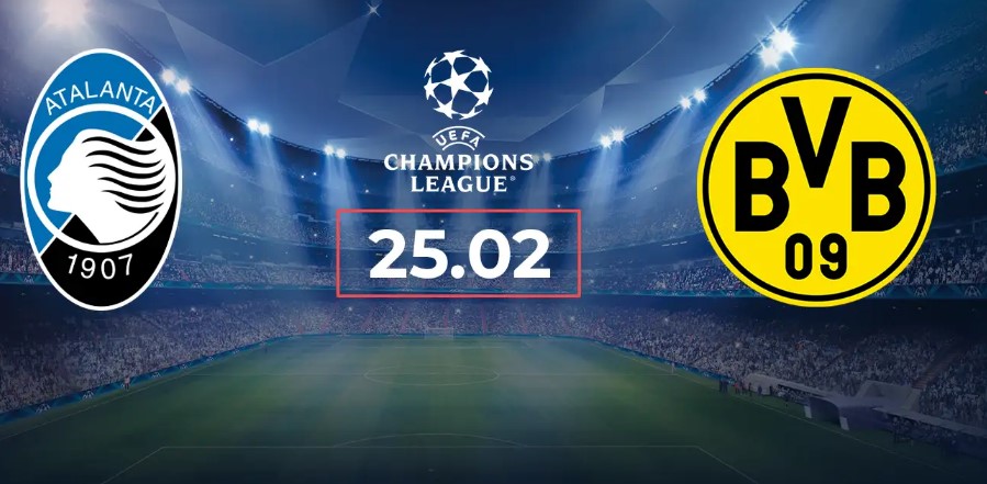 Tỷ lệ kèo Atalanta vs Dortmund hôm nay, 0h45 ngày 26/2