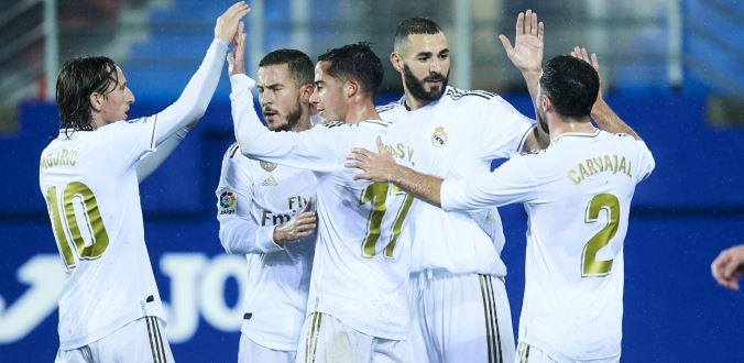eibar 0-4 real madrid