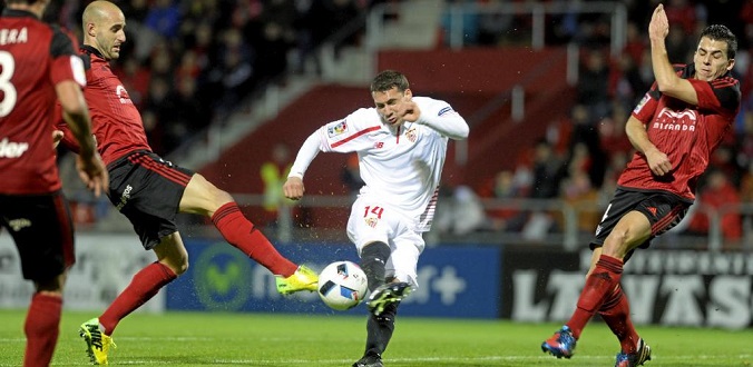 Sevilla đã thắng 10/11 trận làm khách gần nhất trước các CLB hạng dưới ở đấu trường Cúp.