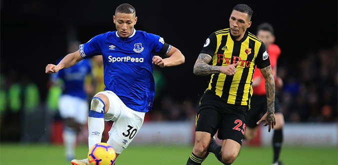 Watford với ưu thế sân nhà cùng phong độ khá ổn định ở rất gần với viễn cảnh có điểm số tối đa trước Everton.