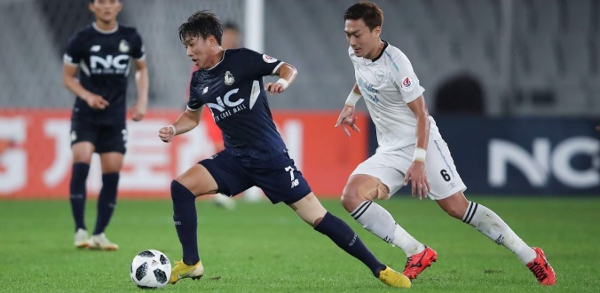 잠실종합운동장/ K리그2/ 서울이랜드FC vs 성남FC/ 서울 최오백, 성남 김정현 / 사진 이연수